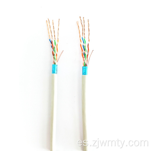 UTP FTP CAT5e con mensajero CCA 24awg Lan